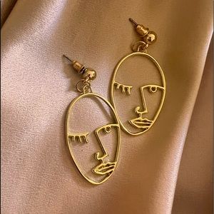 NEW Face Earrings